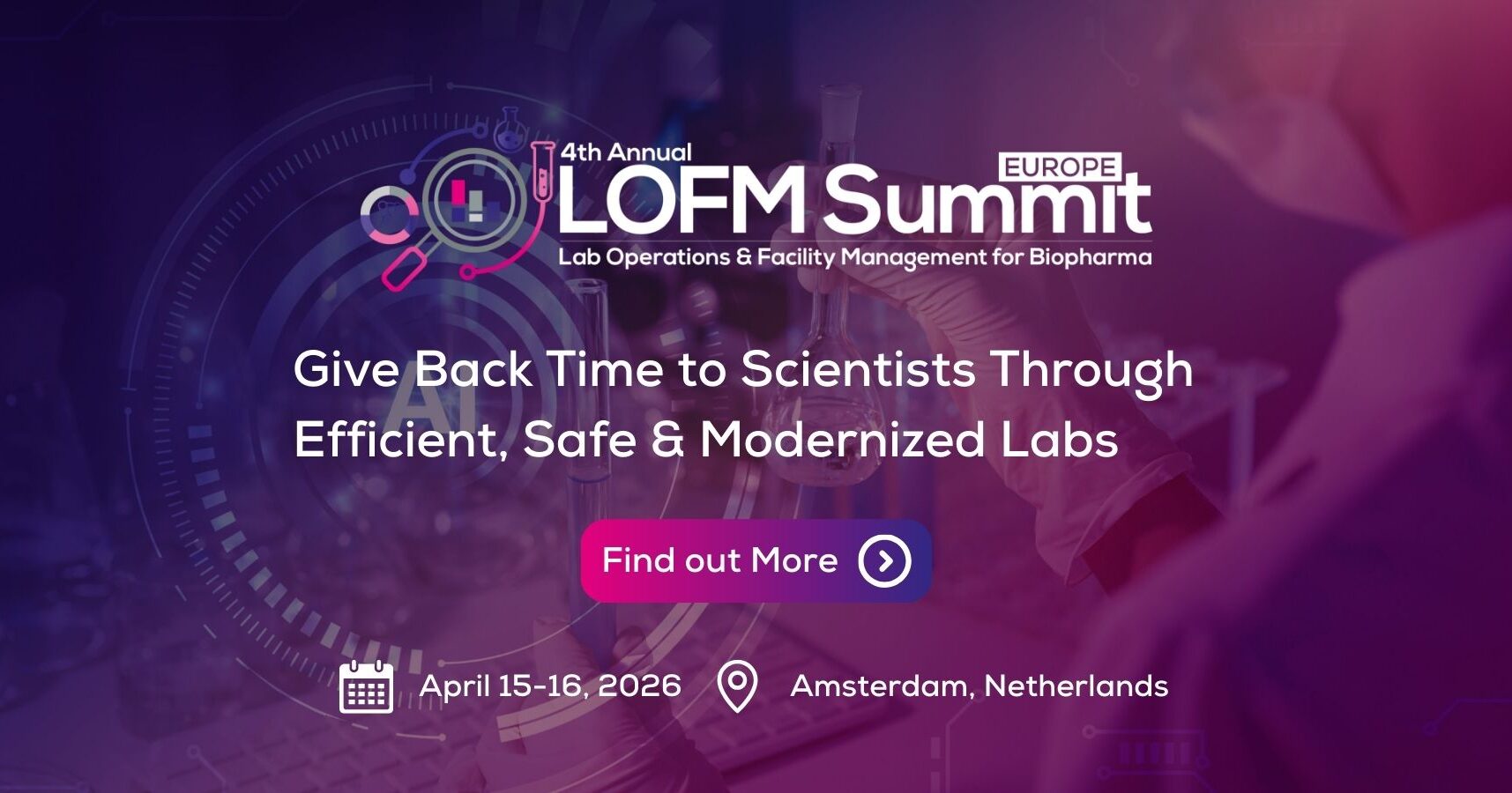 Lab Ops Manager 4th Lab Ops & Facility Management in Pharma Europe